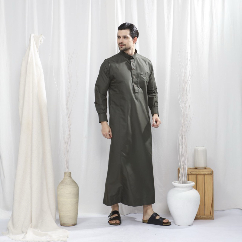 MYD Indonesia - Thobe Al Qadib - Jubah Pria Dewasa Lengan Panjang