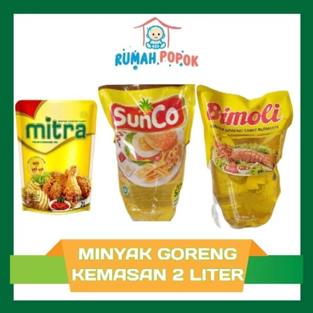 

Minyak Goreng 2x Penyaringan kemasan 2 liter