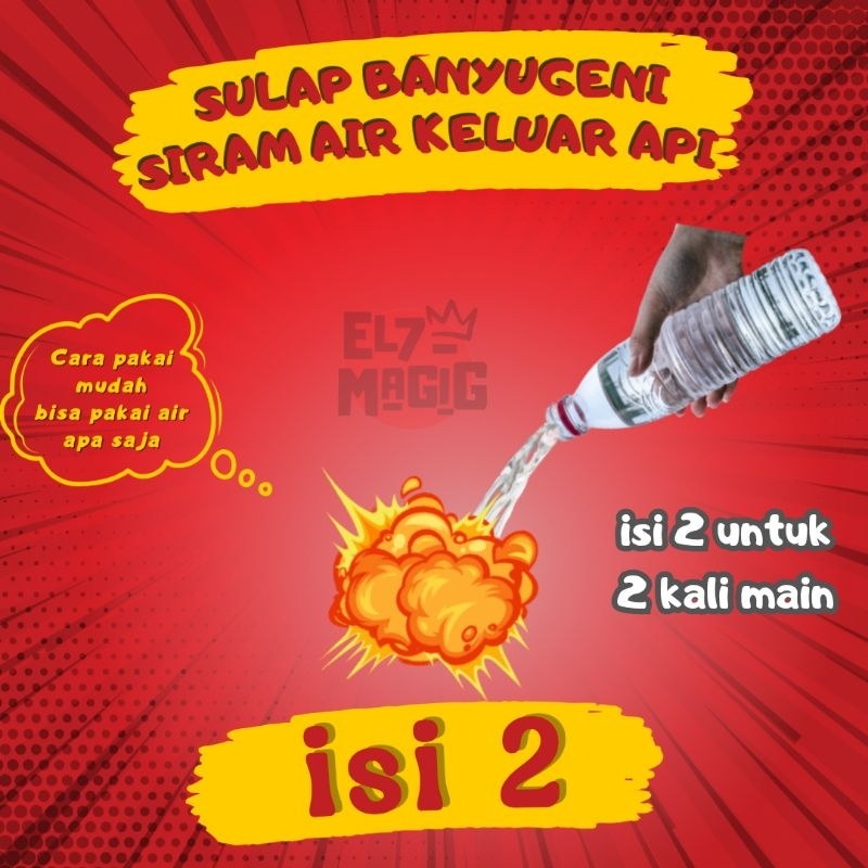 BANYUGENI - SULAP API - SIRAM AIR KELUAR API - ALAT SULAP API
