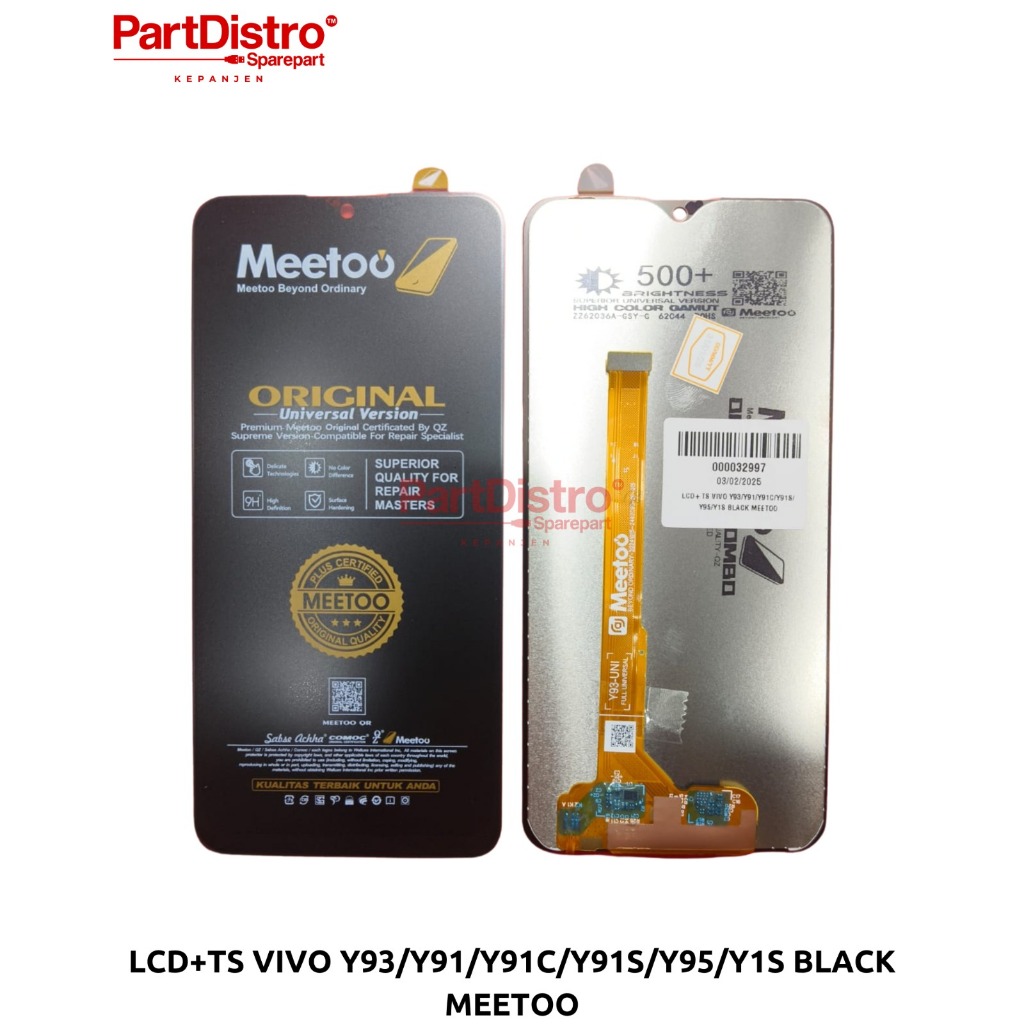 LCD+TS VIVO Y93/Y91/Y91C/Y95 BLACK MEETOO