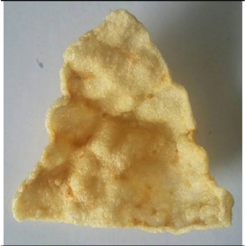 

krupuk rambak segi tiga goreng Wedi atau mentah asli khas blora