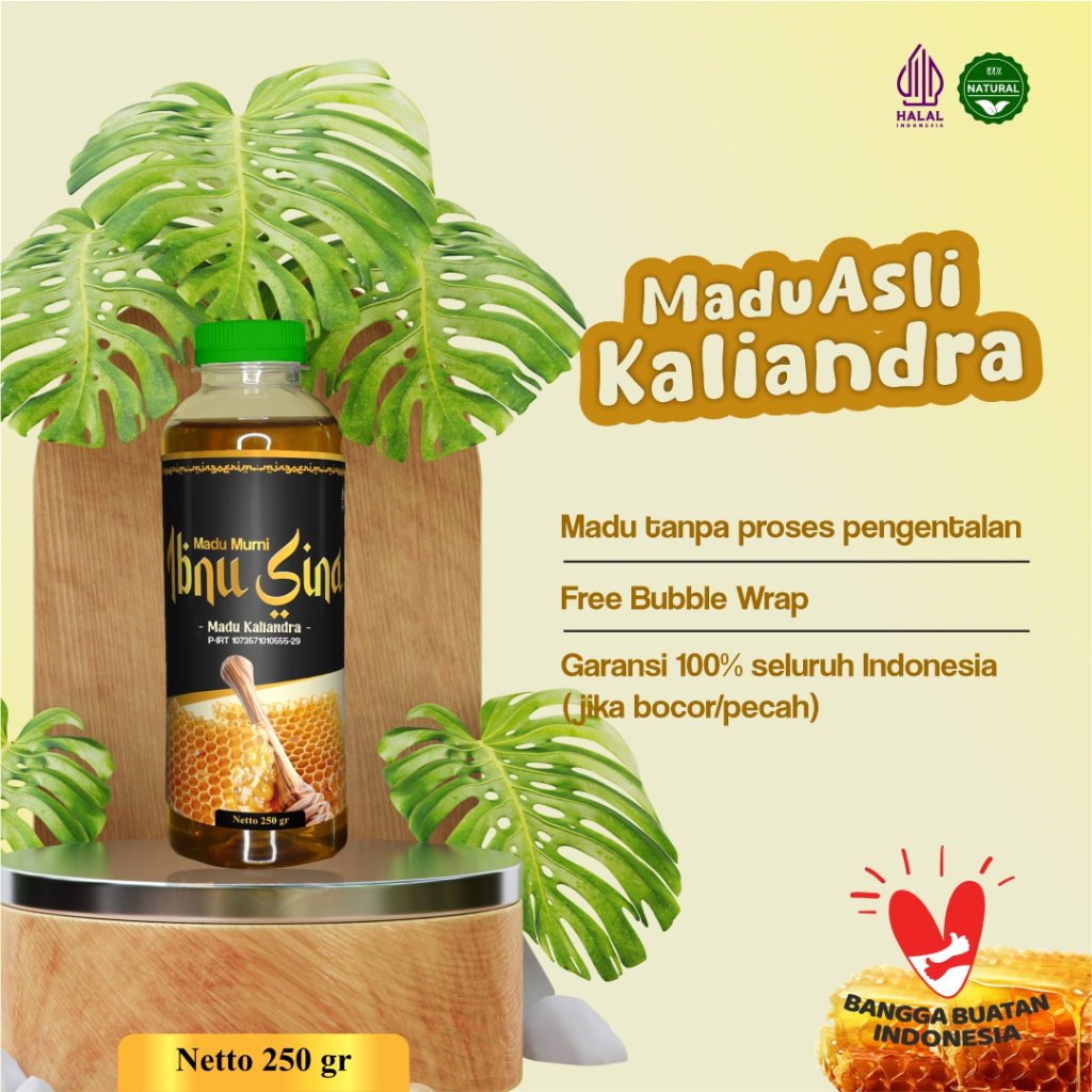 

Madu Murni Ibnu Sina Kaliandra | Membantu Menjaga Kesehatan