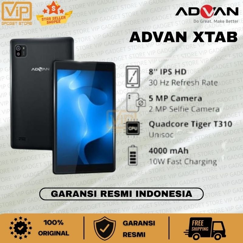Tab Advan XTAB 4/64GB FREE CASE