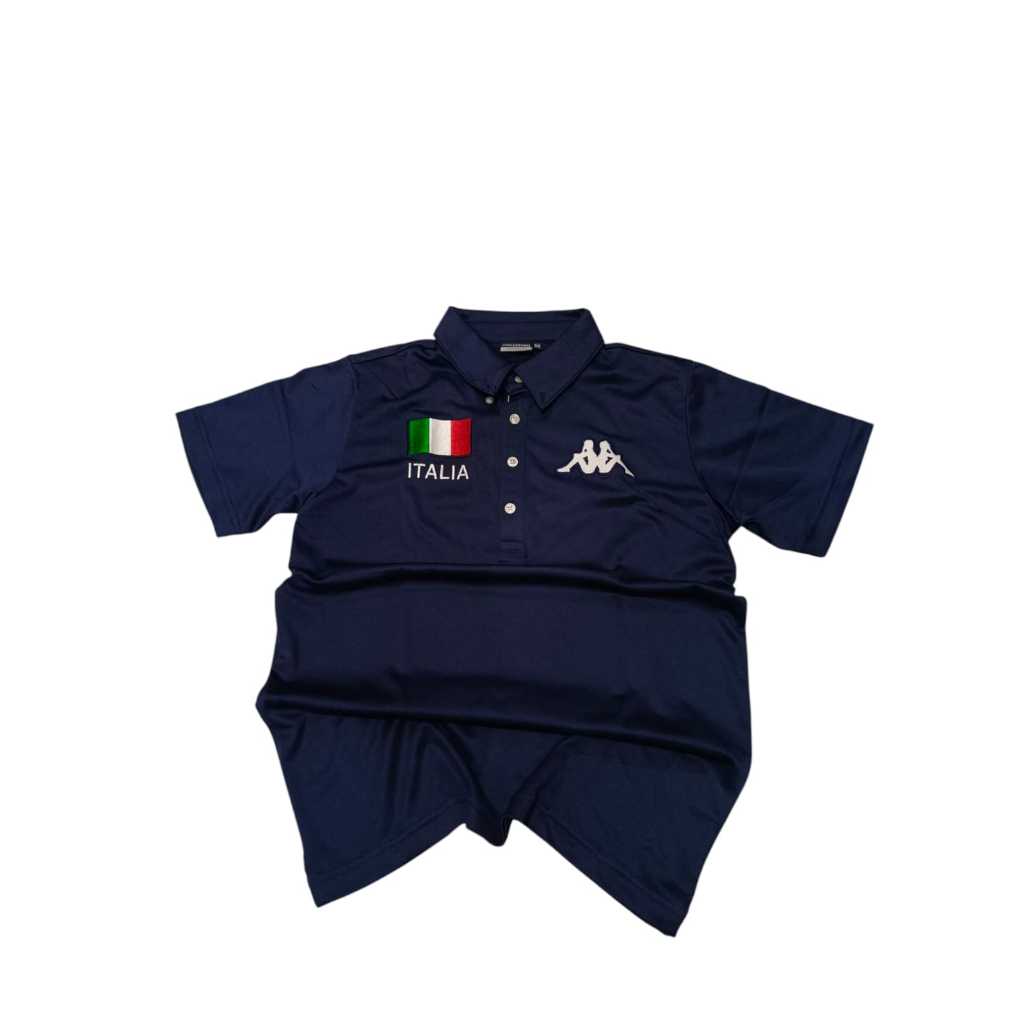 POLO SHIRT BIG LOGO KAPPA ITALIA RARE