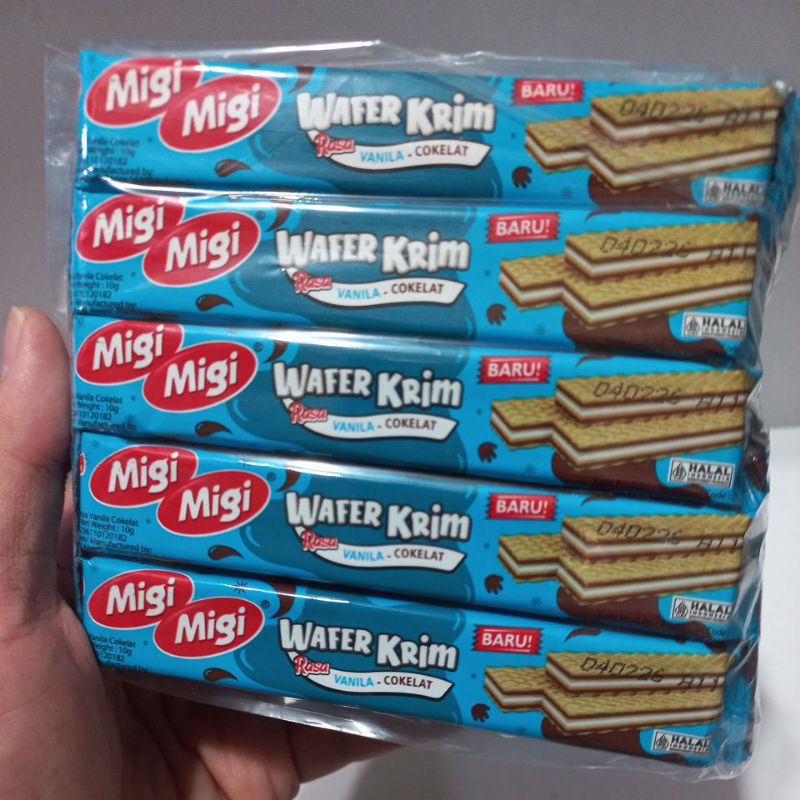 

MIGI MIGI WAFER (isi 10)