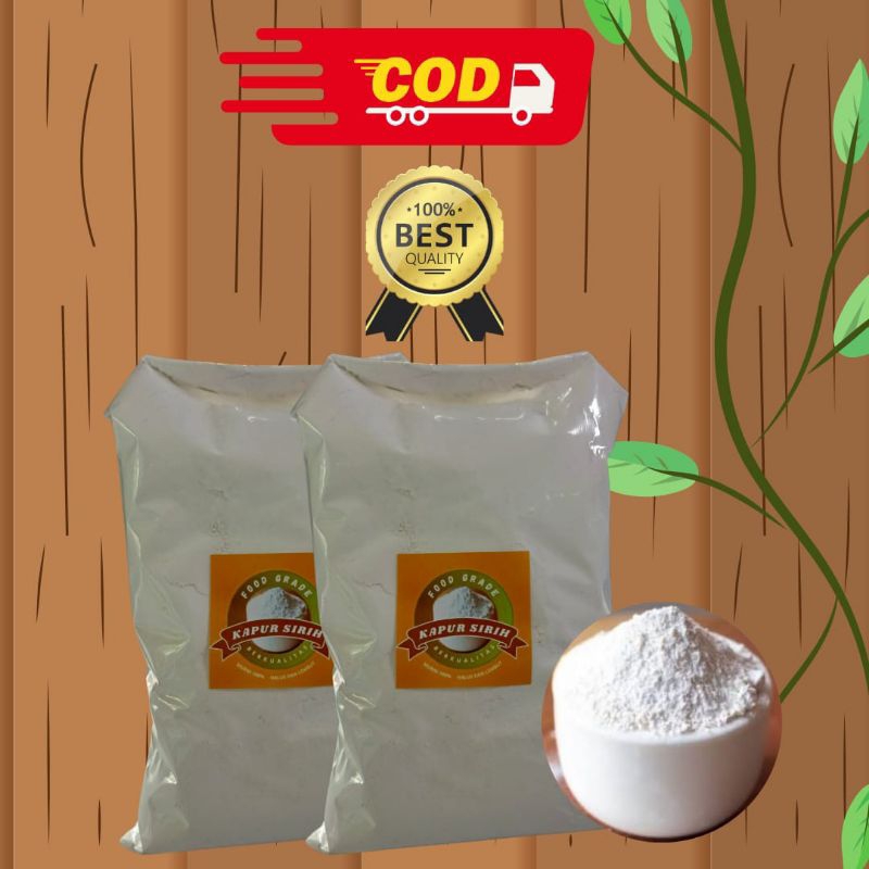 

Kapur sirih food grade 1kg campuran makanan