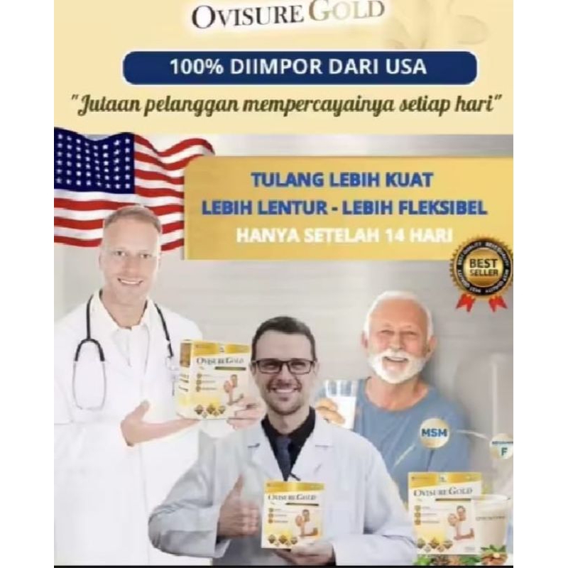 

Ovisure gold susu BPOM membantu memulihkan kerusakan pada tulang dan sendi 3box
