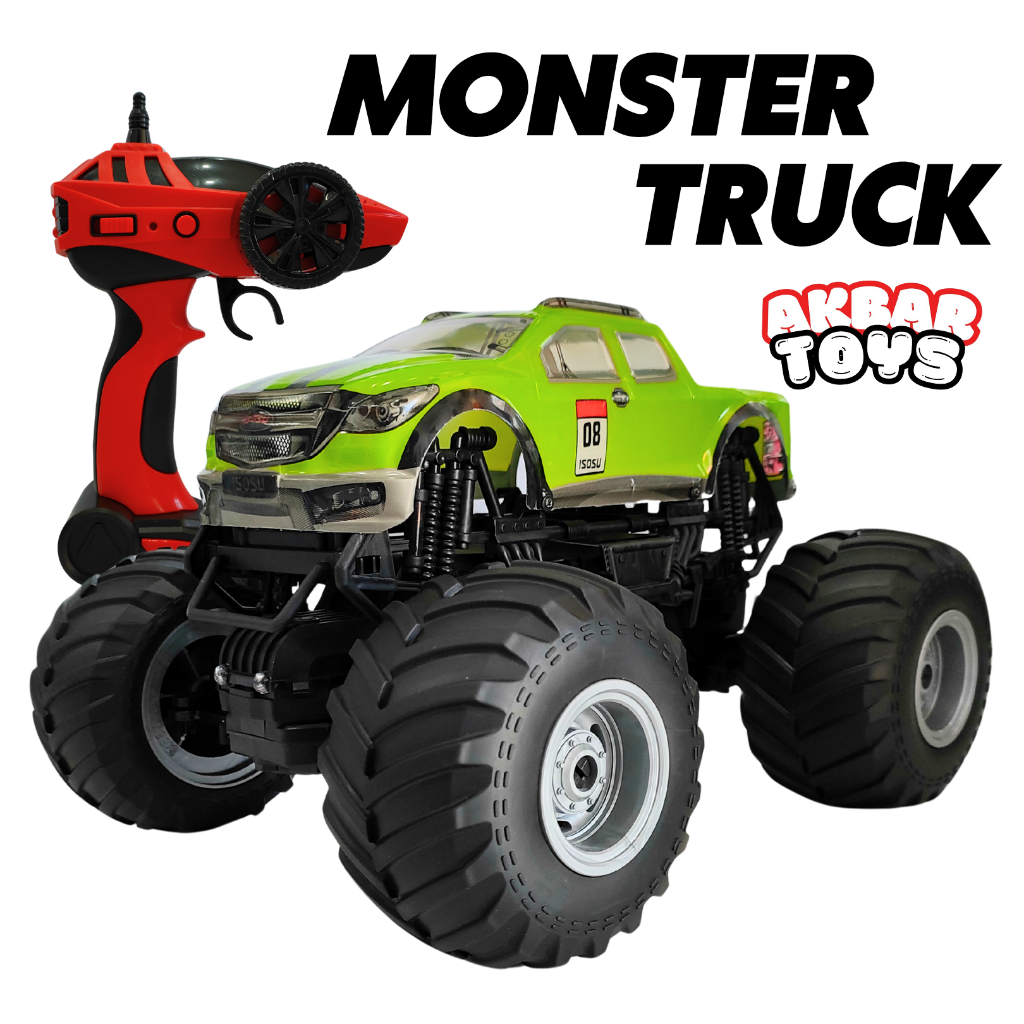 Mobil RC Monster Truck Mobil Remote Control Monster Truck Offroad Bigfoot 2.4 Ghz