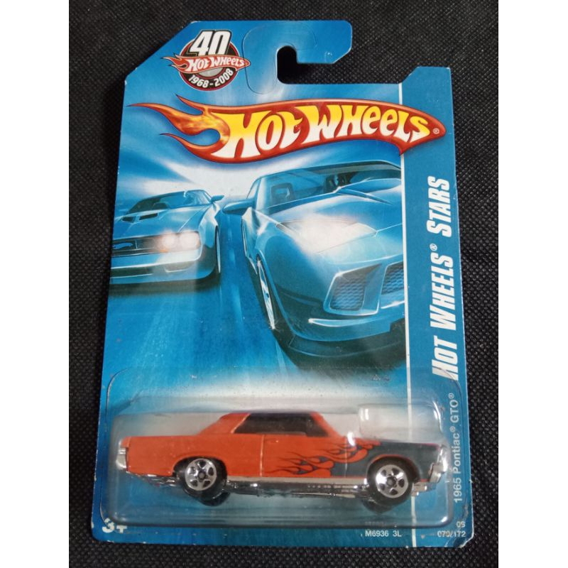 HOT WHEELS 1965 PONTIAC GTO FLAME ABU