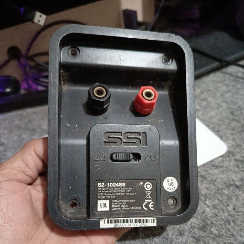 Panel Subwoofer Bekas