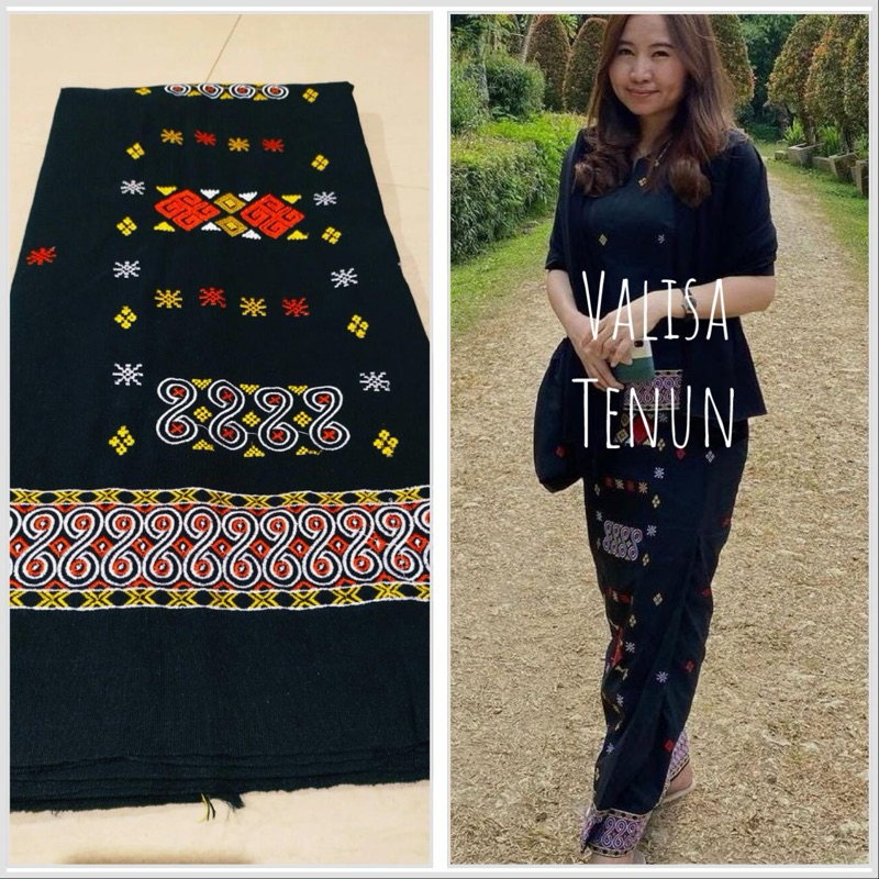 KAIN TENUN PABINTIK MOTIF TORAJA