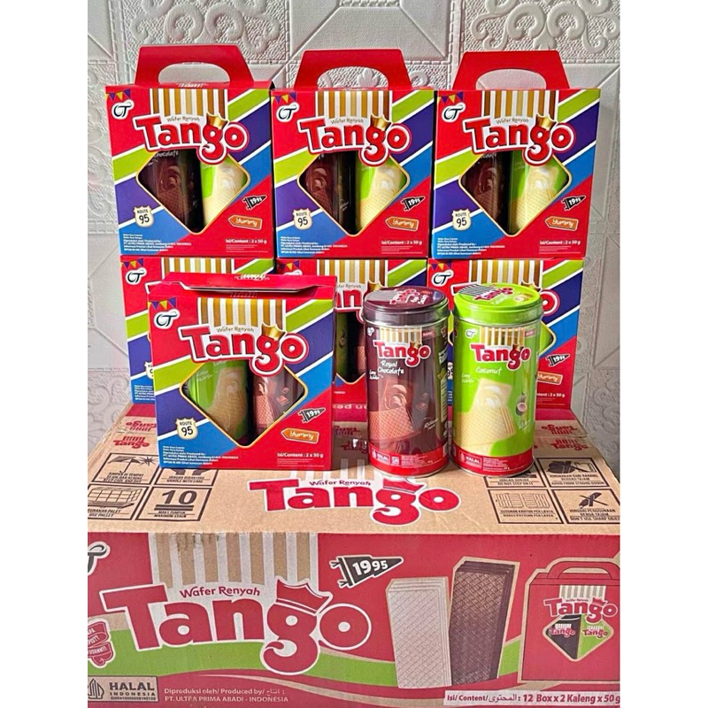 

Kartonan Tango gift pack Tanggo special hampers isi 2 Tanggo gift box