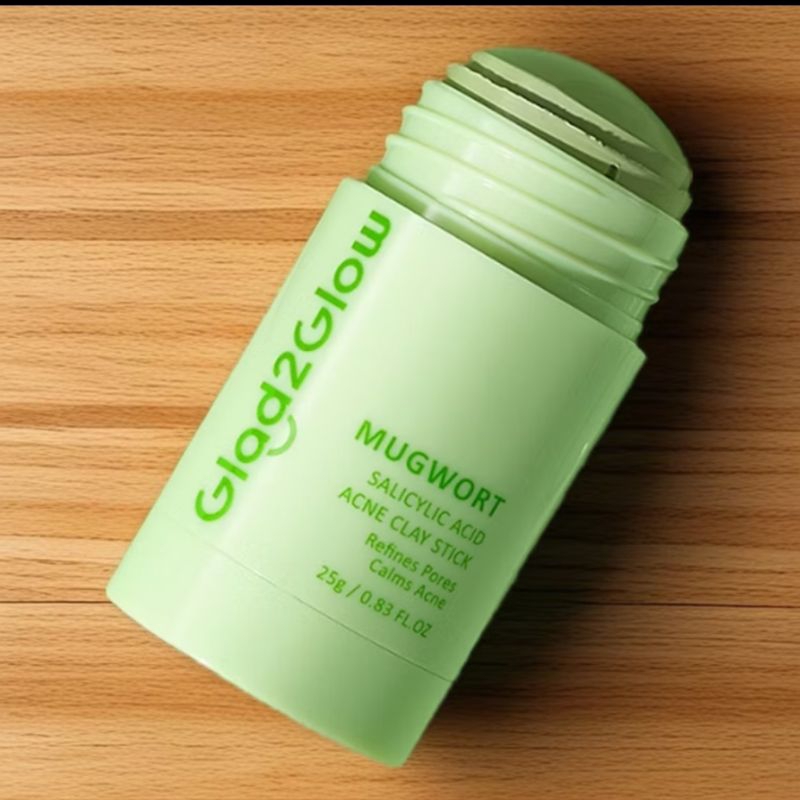 Glad2glow Mugwort Salicylic Acid Acne Clay Stick 25g