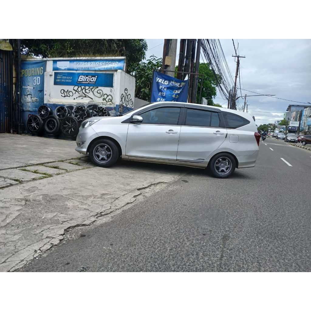 PAKET VELG PLUS BAN AVVELERA 185 70 R14 UNTUK MOBIL AVANZA USE VELG HSR STY RING 14