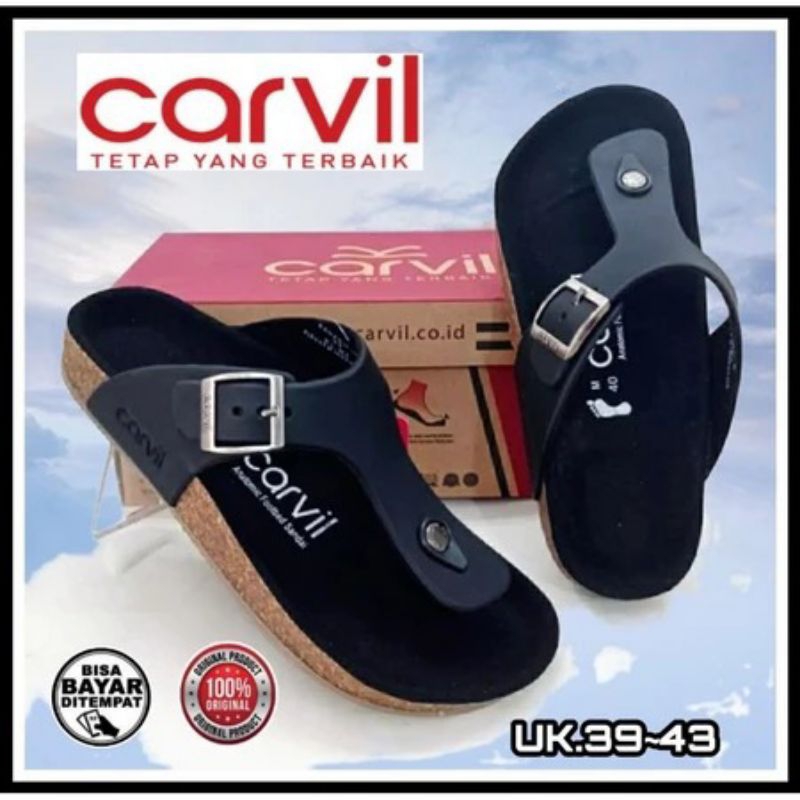 PROMO Sandal Pria Carvil ORIGINAL Benzo 01