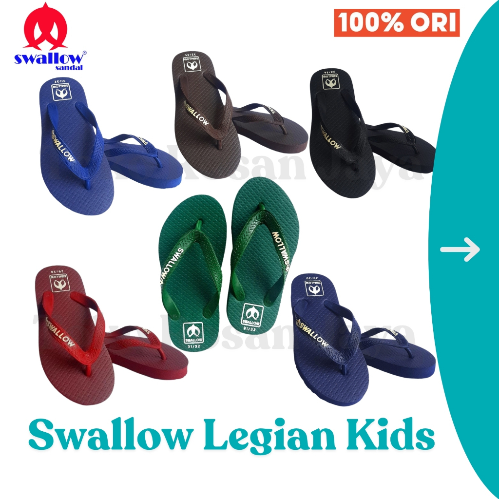 Sandal Jepit Swallow Anak Legian / Sandal Swallow Legian Kids