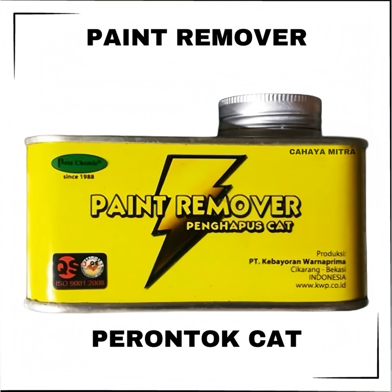 Beta Chemie Paint Remover Penghapus / Perontok Cat Soda Api Cair Kemasan 250gr SODA API REMOVER