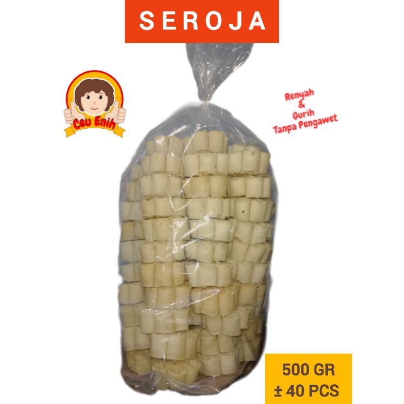 

SEROJA ASIN KEMBANG GOYANG CIAMIS KUE SEROJA