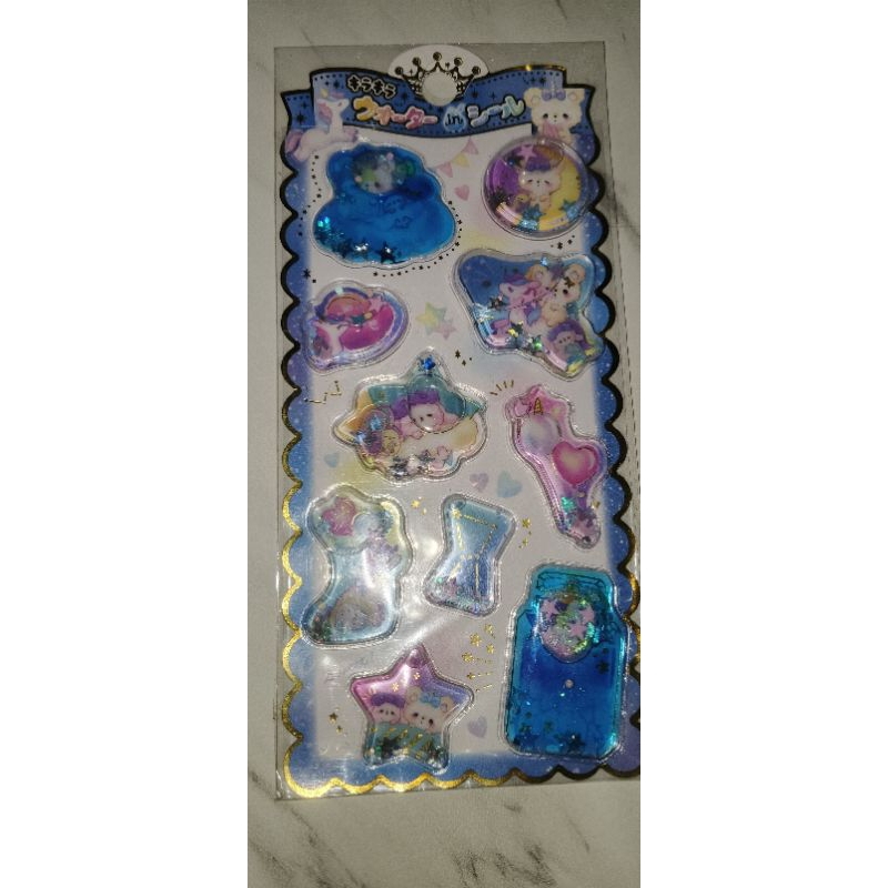 

colorful gilding sticker stiker timbul air