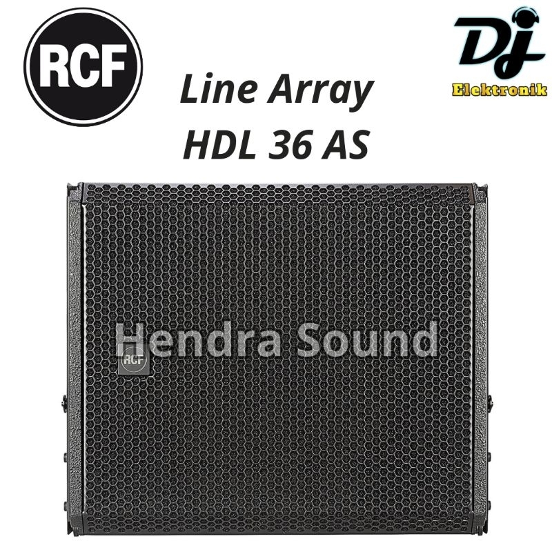 RCF ● HDL 36AS / HDL36 AS - Speaker Line Array Aktif 15 inch (ORI ITALY)