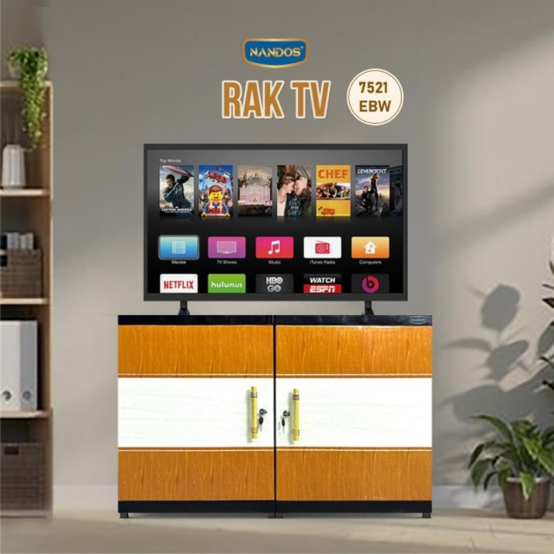 NAIBA 7521 - Meja TV / Rak TV Plastik / Rak Serbaguna / Meja Plastik / Bufet TV / Meja Serbaguna / N