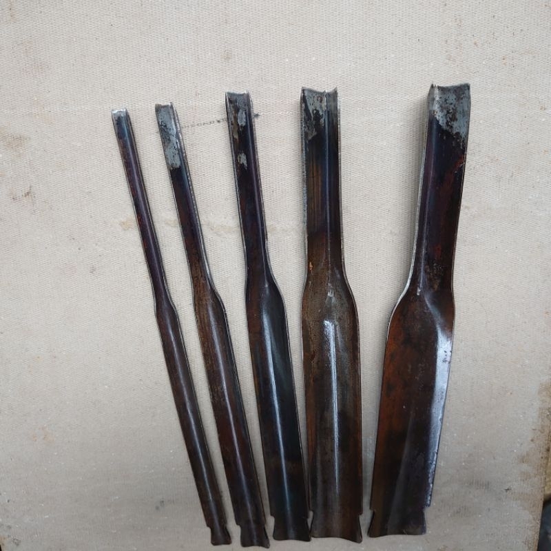 pahat ukir kayu coret iras 5 ukuran super tajam