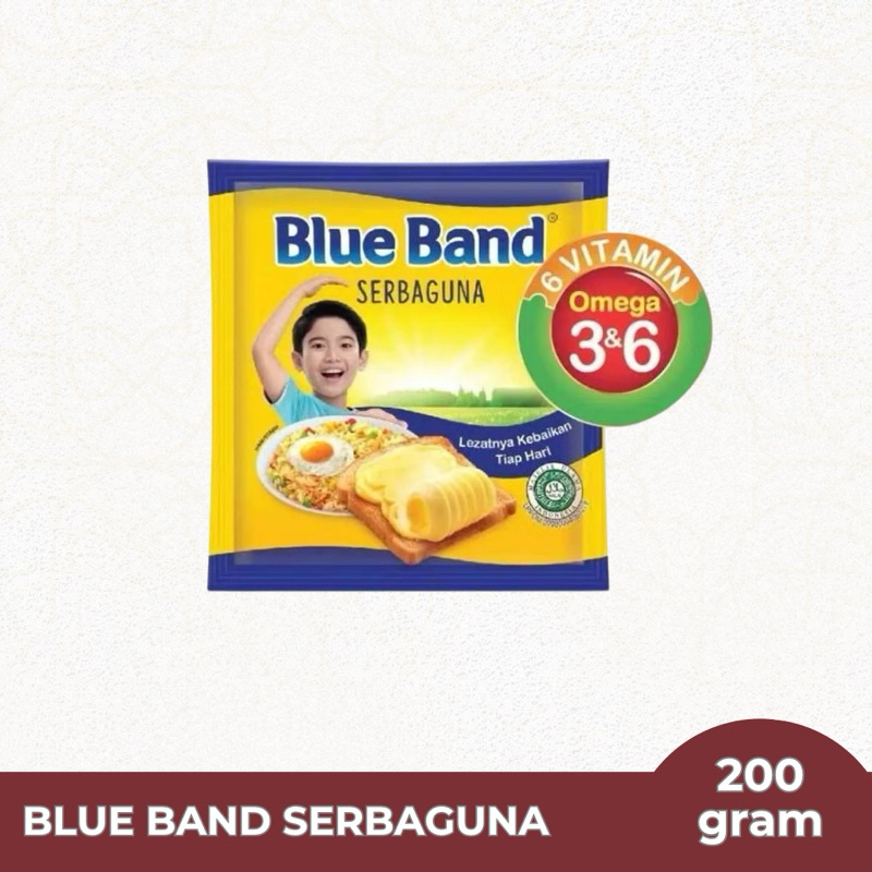 

Blue Band Serbaguna Kemasan 200 gram