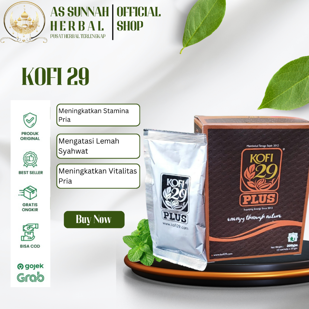 

Kopi 29 / Kofi 29 Tenaga Fitrah Alam Original 10 Saset
