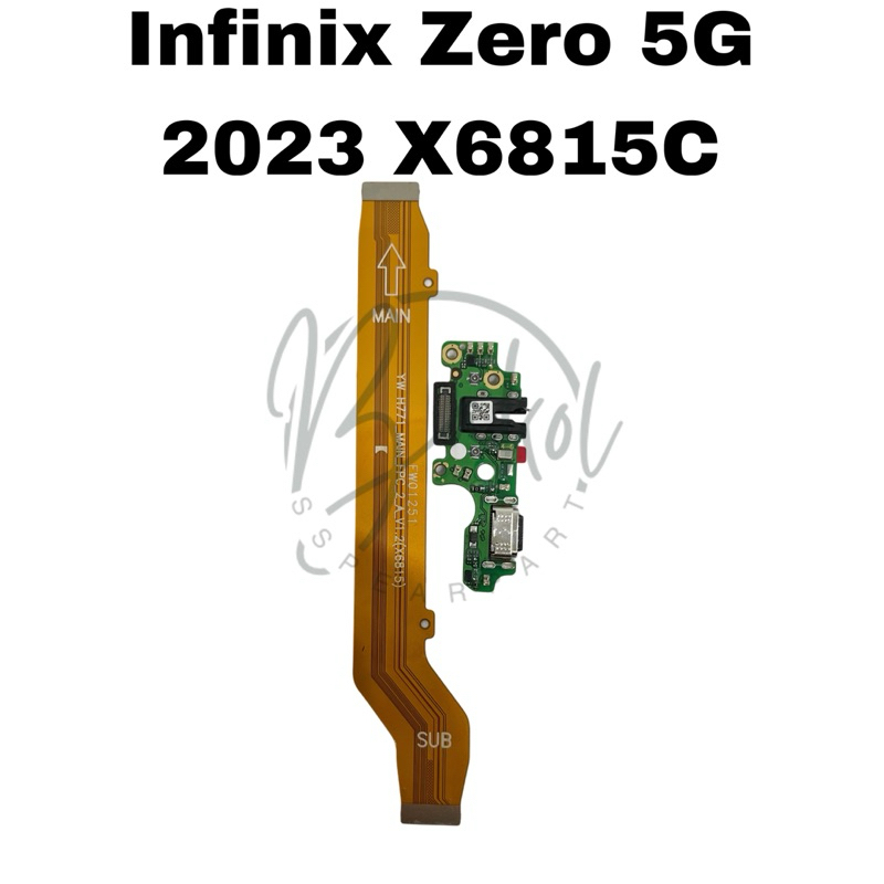 Papan Cas / Flexible Board / Conector Cas Infinix Zero 5G 2023 / x6815 / x6815c