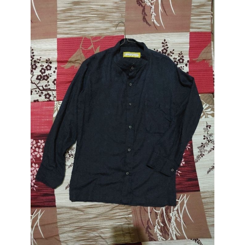 Kemeja sanghai thanksinsomnia navy