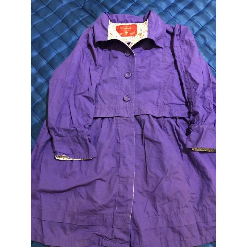 preloved kemeja ungu
