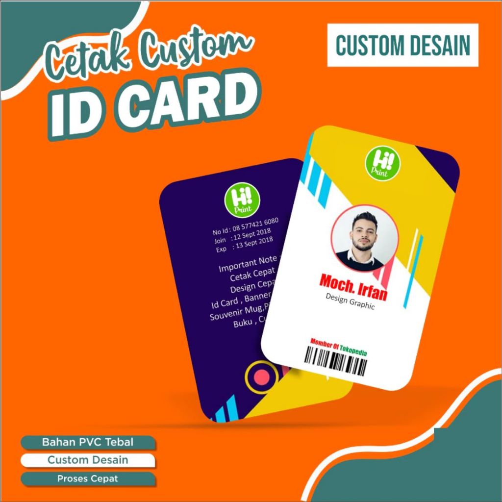 

Cetak ID Card PVC Premium Kartu Member | Cetak Kartu Anggota Pelajar | Cetak Member Card Satuan