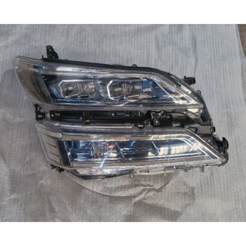 headlamp lampu depan toyota vellfire