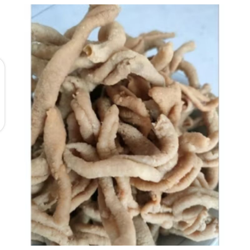 

kripik usus kemasan 500gram