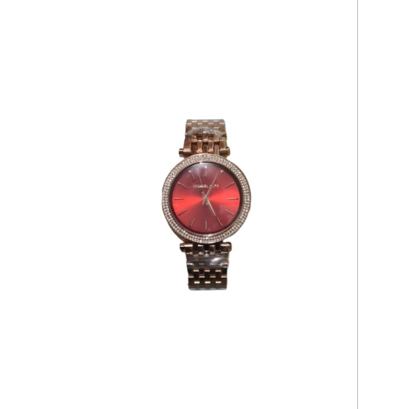 jam tangan rosegold MK