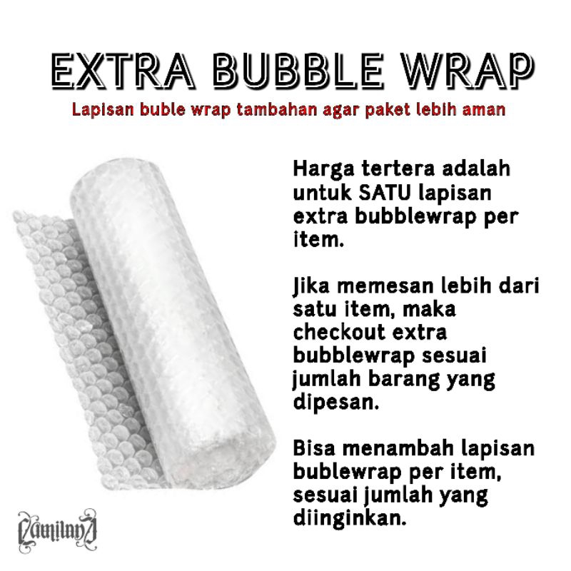 

EXTRA BUBBLE WRAP