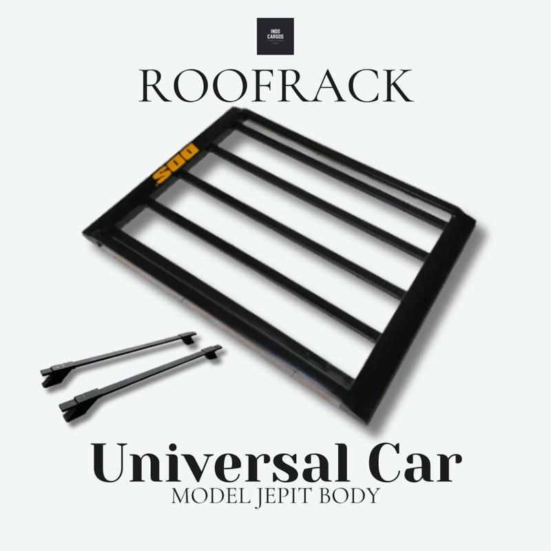 Roof Rack Crossbar Mobil Jepit Body