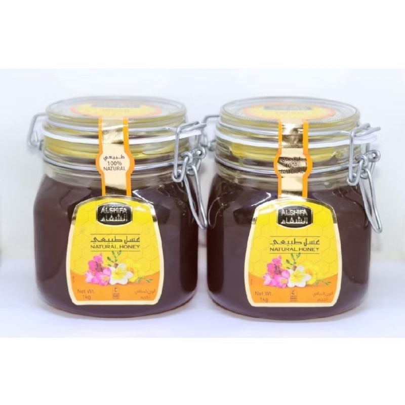 

PAKET PROMO MADU AL SHIFA 2 BOTOL - MADU ALSHIFA 1KG - ASLI IMPORT ARAB