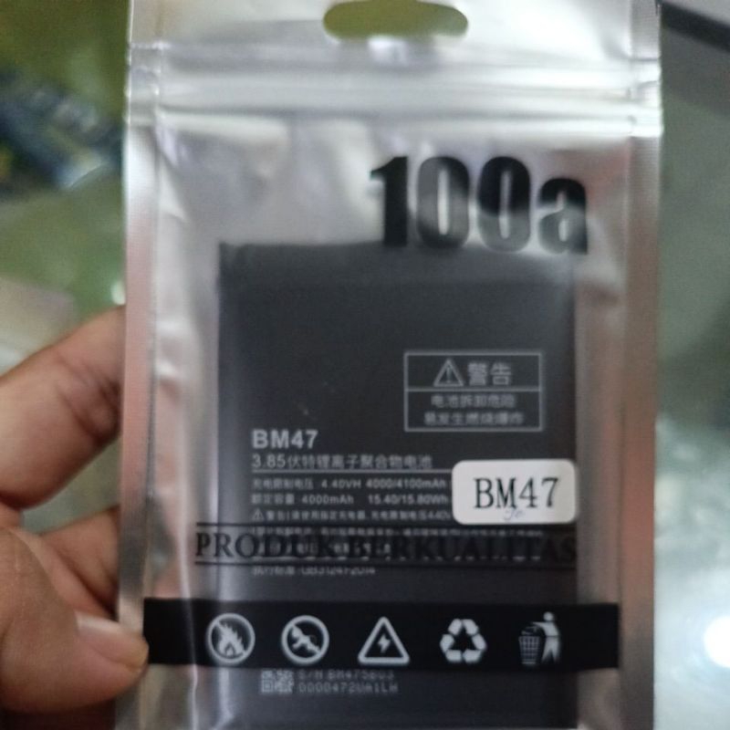 baterai redmi 4x blm 47 ORI 100a baterai bm47 redmi 3 ori