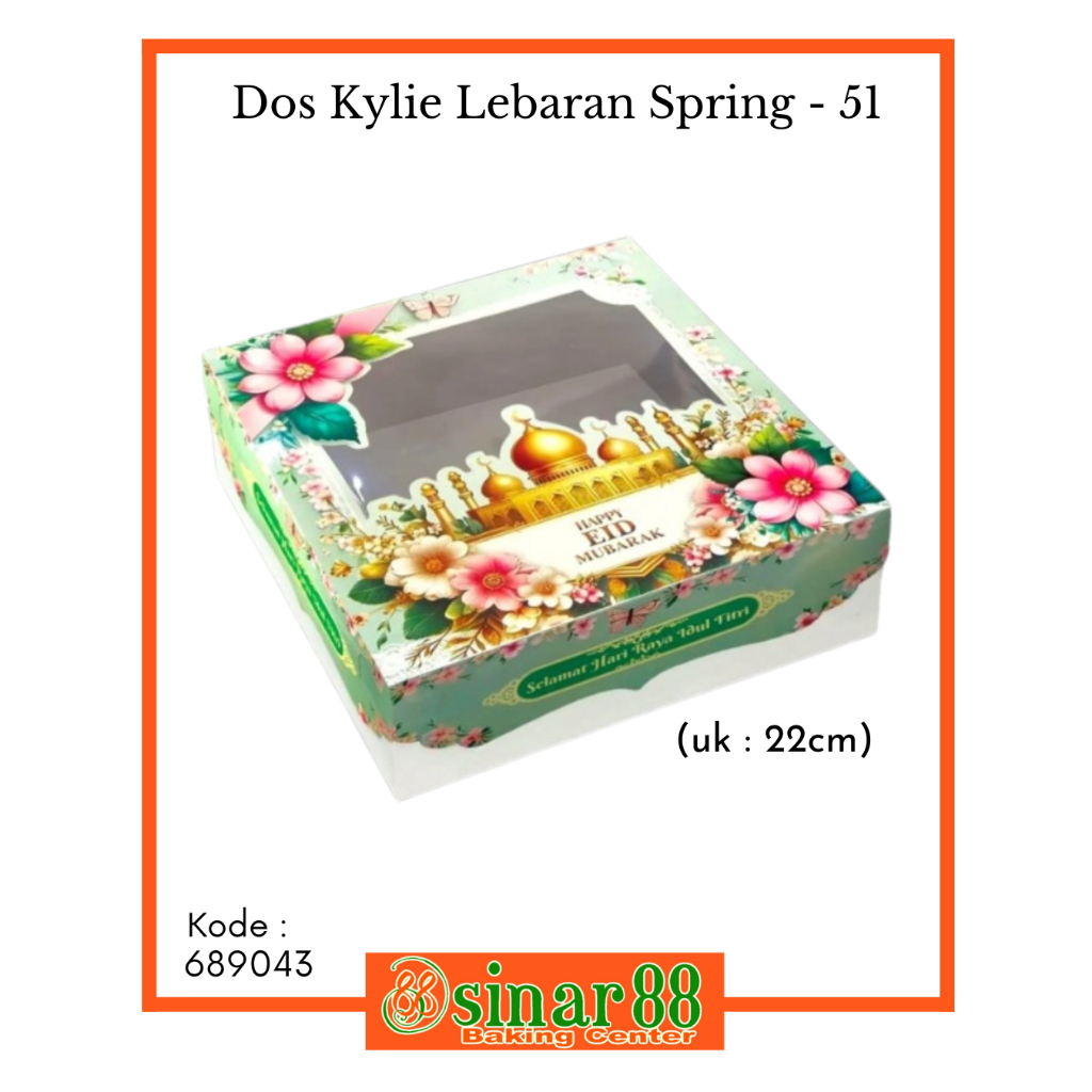 

DOS KYLIE LEBARAN SPRING-51 22CM
