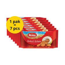 

ROMA BISKUIT KELAPA 300 GRAM - 1 PACK (7BUNGKUS)