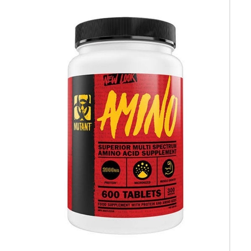 Mutant Amino 600 Tablet Original BPOM