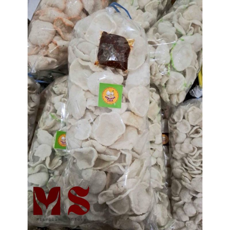 

Kerupuk Goreng Pasir Sambel Pecel Berat 250 Gram