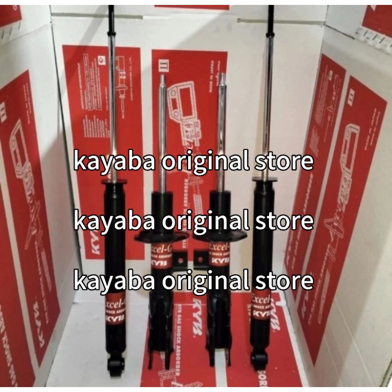 SHOCKBREAKER DEPAN BELAKANG AGYA-AYLA MERK KAYABA EXEL-G ORIGINAL