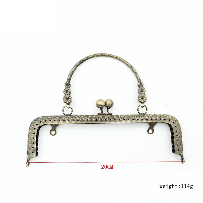 new frame tas behel gagang tas rajut 20cm kerangka tas rajut behel tas manik frame gagang behel tas