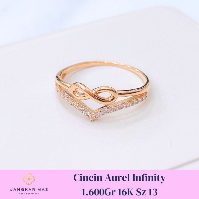 CINCIN EMAS AUREL INFINITY KADAR 16K 1.600GR