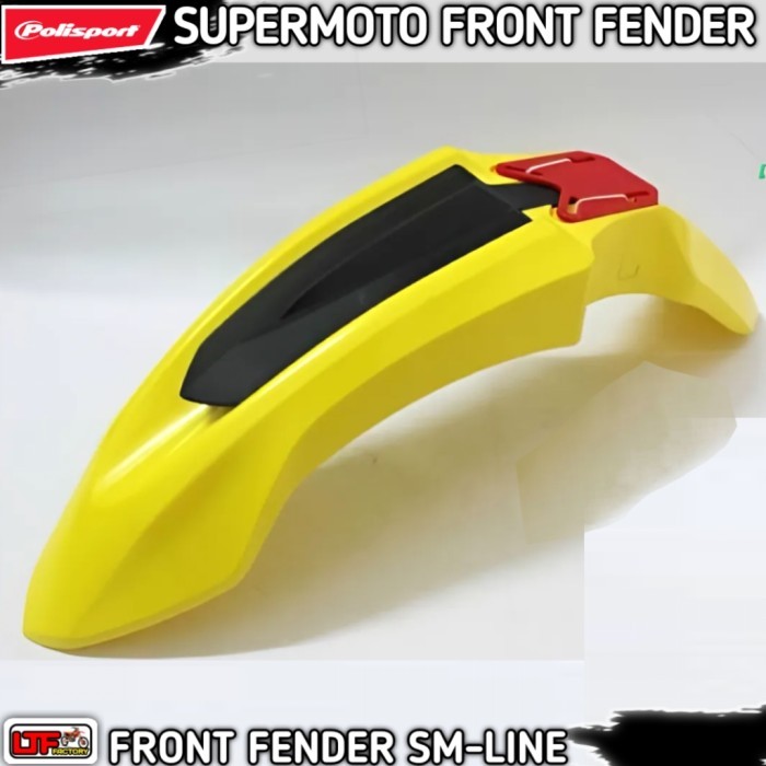 POLISPORT SM LINE UNIVERSAL FRONT FENDER COVER - SPAKBOR - SLEBOR DEPAN SET ADVENTURE TRAIL - SUMO S