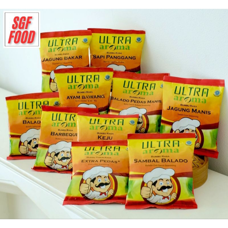 

bumbu tabur ultra aroma 100 gram
