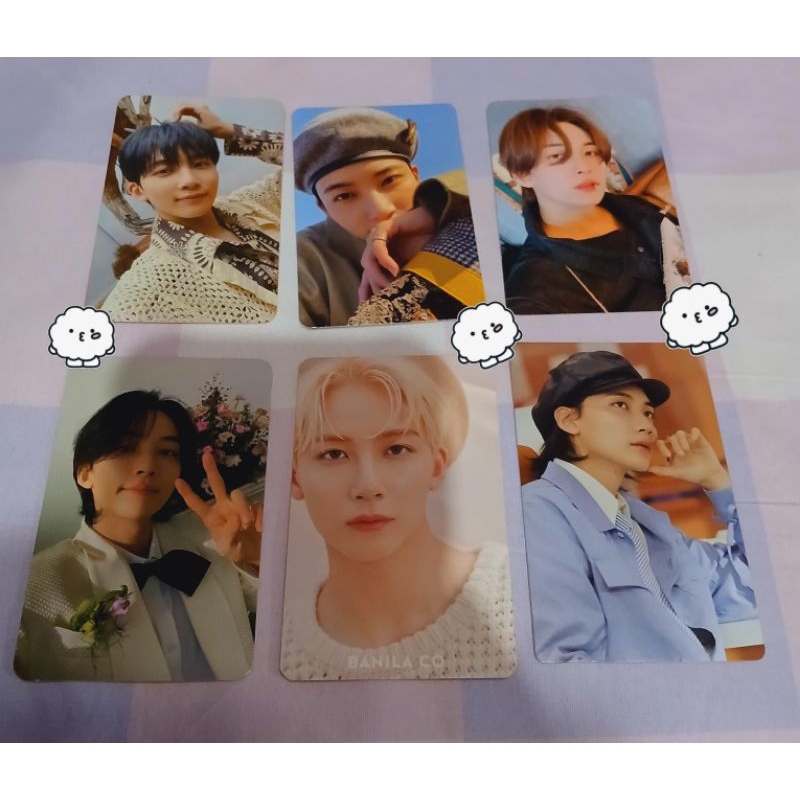 Seventeen Jeonghan Photocard Face The Sun Going Magazine FML Banila Carat Ver