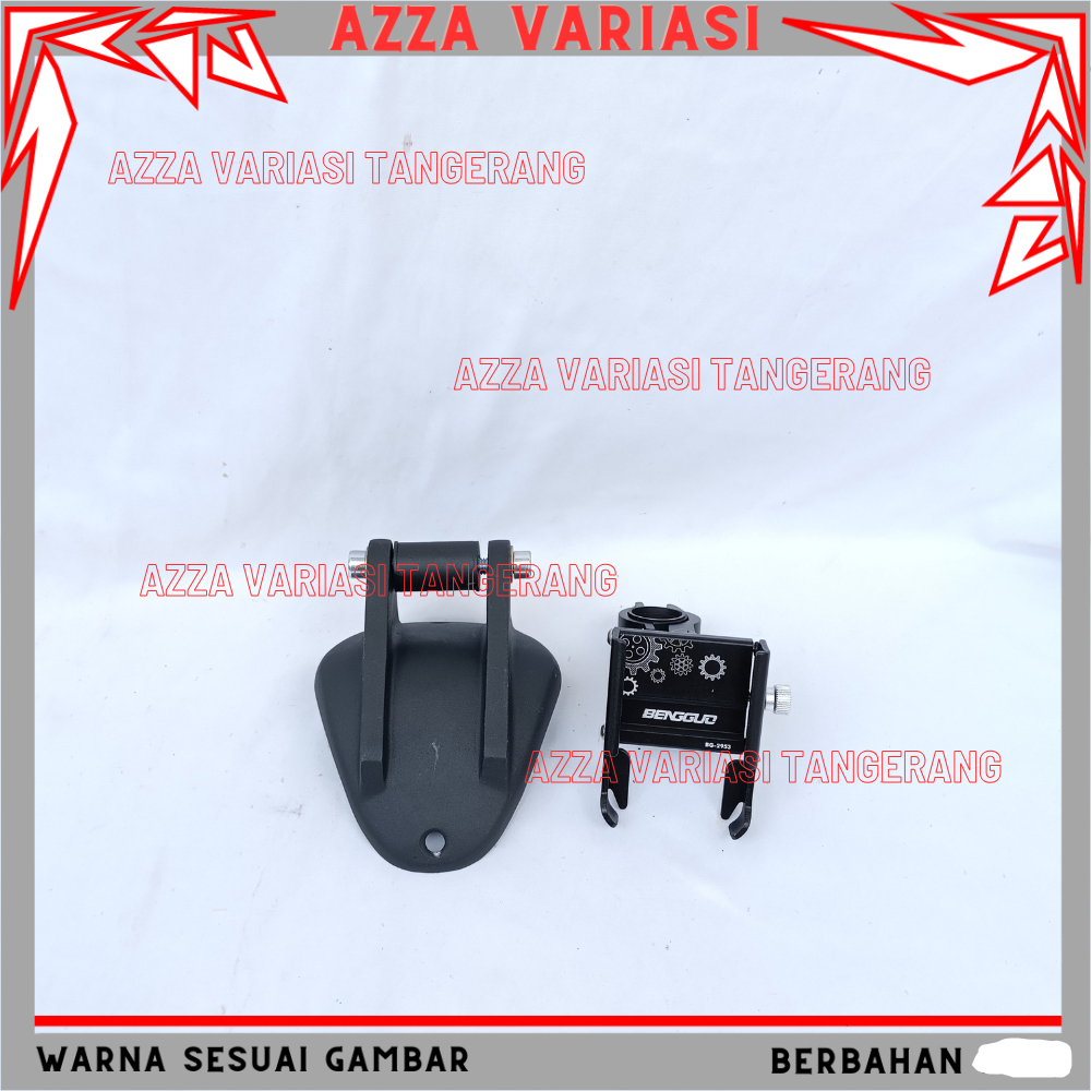 PAKET HOLDER GPS HP NMAX TURBO NMAX NEO S NMAX NEW 2024 PHONE HOLDER BG ALUMUNIUM STANG MOTOR BRAKET